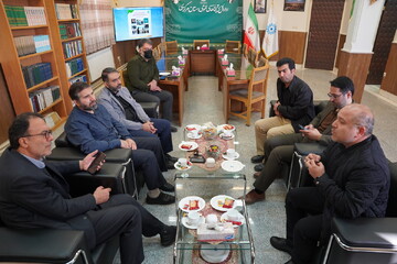 حضور نماینده مجلس شورای اسلامی در اداره کل کتابخانه های عمومی استان مرکزی