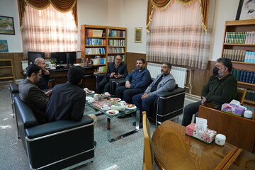 حضور نماینده مجلس شورای اسلامی در اداره کل کتابخانه های عمومی استان مرکزی