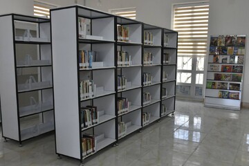 پیشخان خدمات کتابخانه ای خیّرساز یعقوبی در روستای ارلان