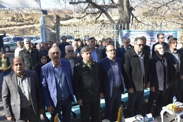 پیشخان خدمات کتابخانه ای خیّرساز یعقوبی در روستای ارلان