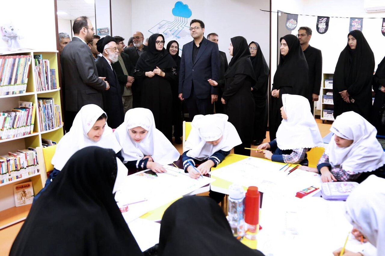 کتابخانه عمومی شهید دکتر باهنر شمیرانات بازگشایی شد