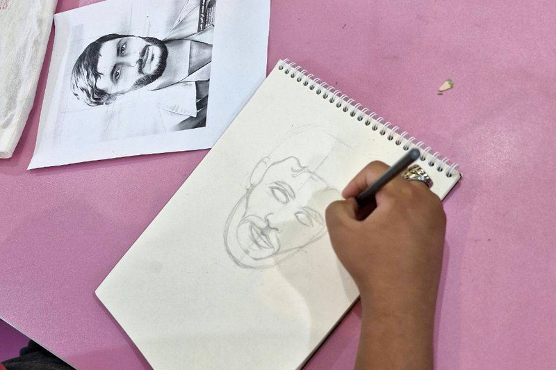 پرترههای ایثار، در قاب نگاه هنرمندانه کودکان و نوجوانان کاکی