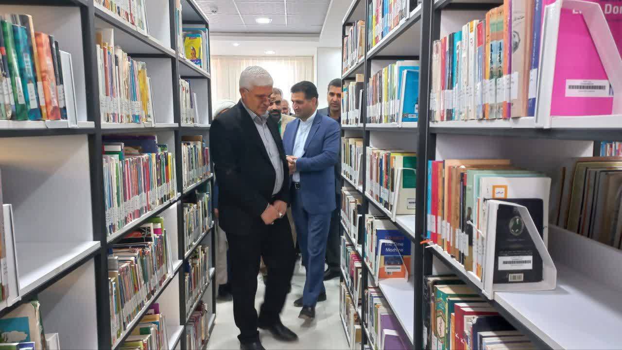 افتتاح پروژه بازطراحی کتابخانه عمومی «محمد جمعه» اسدآباد نیمبلوک