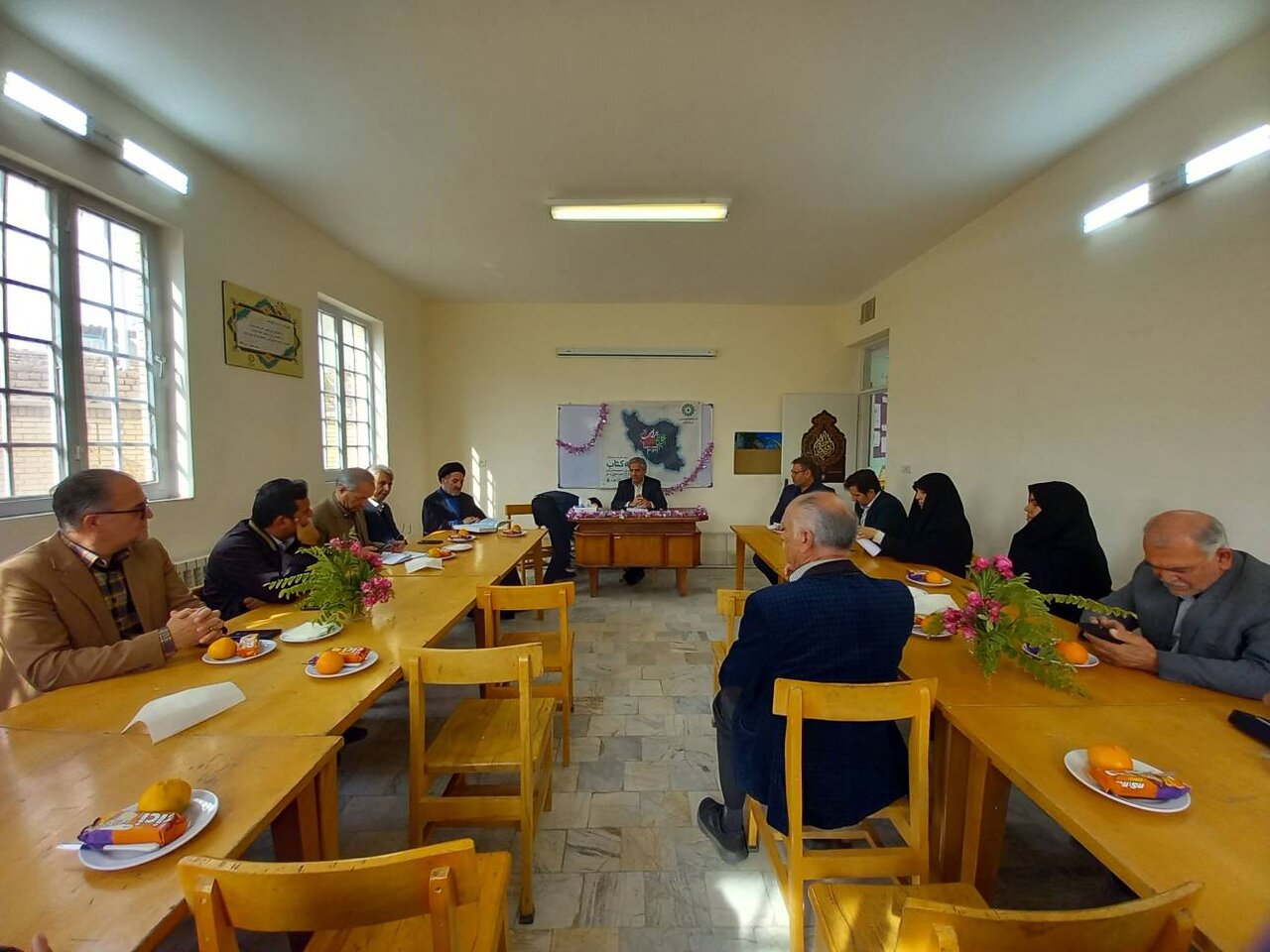 چهارمین جلسه انجمن کتابخانه‌های عمومی شهرستان کاشمر برگزار شد