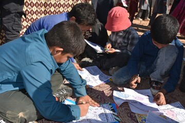 اولین اردوی کتابخوانی عشایر فارس