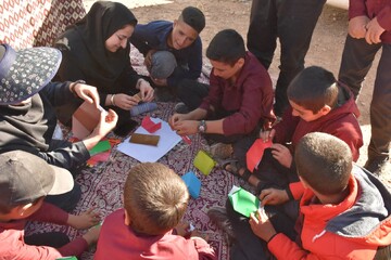 اولین اردوی کتابخوانی عشایر فارس