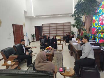 بازدید از کتابخانه امام سجاد قم