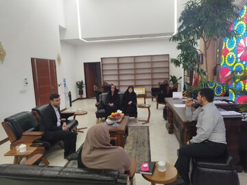 بازدید از کتابخانه امام سجاد قم