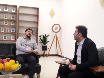 بازدید از کتابخانه امام سجاد قم