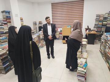 بازدید از کتابخانه امام سجاد قم
