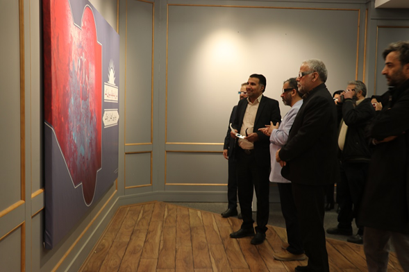 نمایشگاه «تهمتنان» در نگارخانه کتابخانه مرکزی امام خمینی(ره) مشهد