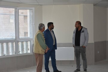 بازدید مدیرکل کتابخانه های عمومی فارس از کتابخانه پروژه کتابخانه شیراز