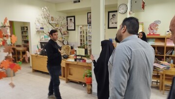 بازدید کتابخانه یادگار امام قم