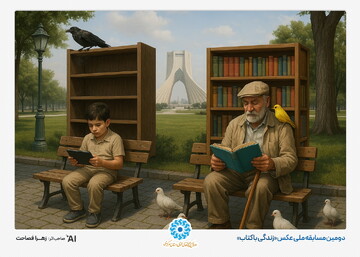 آثار برگزیده دومین جشنواره سراسری عکس «زندگی با کتاب»