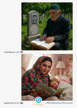 آثار برگزیده دومین جشنواره سراسری عکس «زندگی با کتاب»