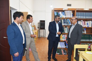 بازدید از کتابخانه های شهرستان پاسارگاد
