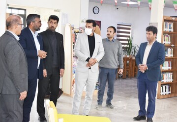 بازدید از کتابخانه های شهرستان پاسارگاد