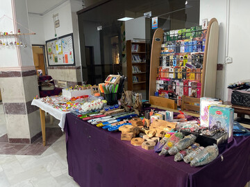 نمایشگاه آثار دستی بانوان