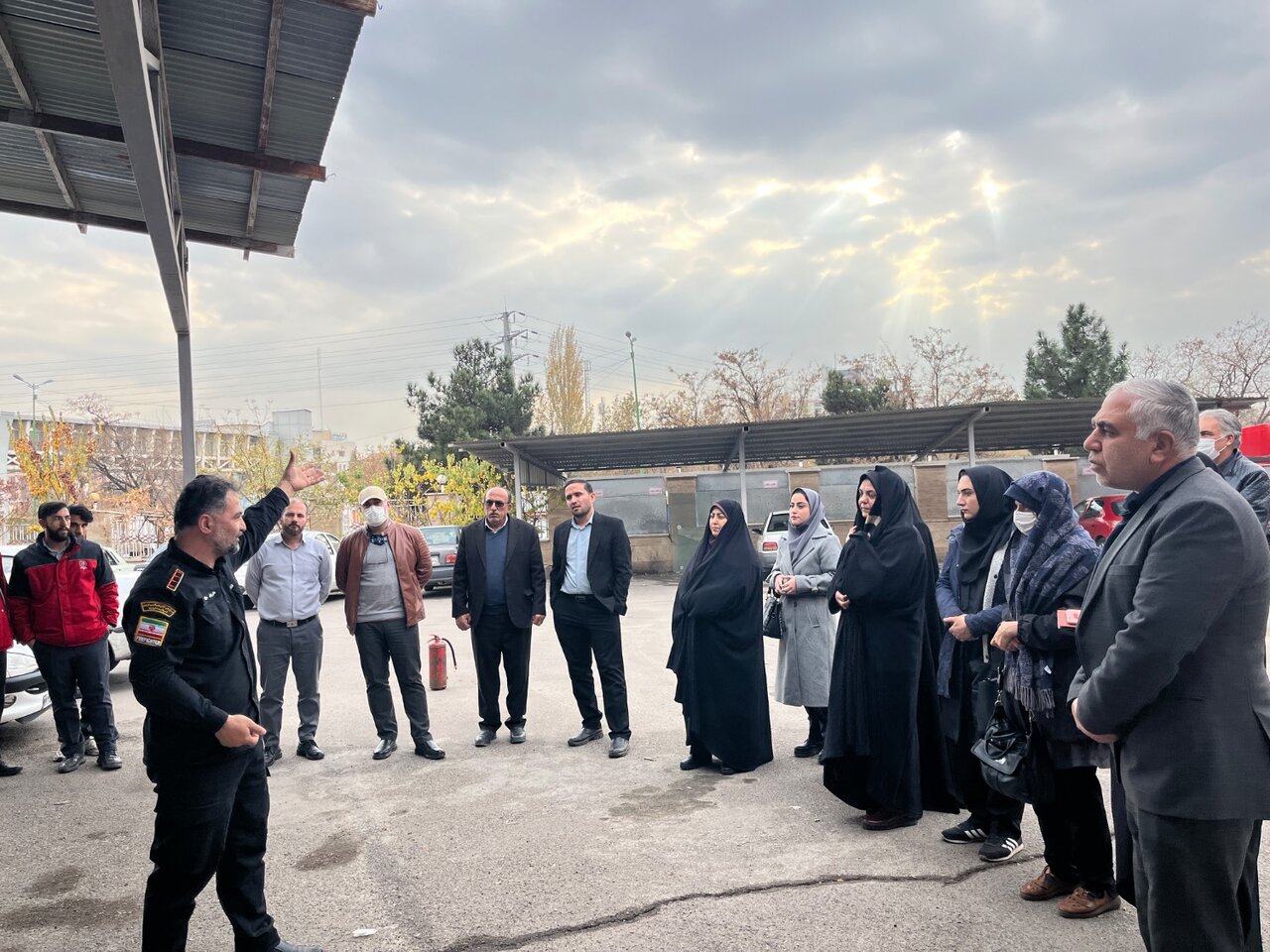 دوره اتش نشانی قزوین 