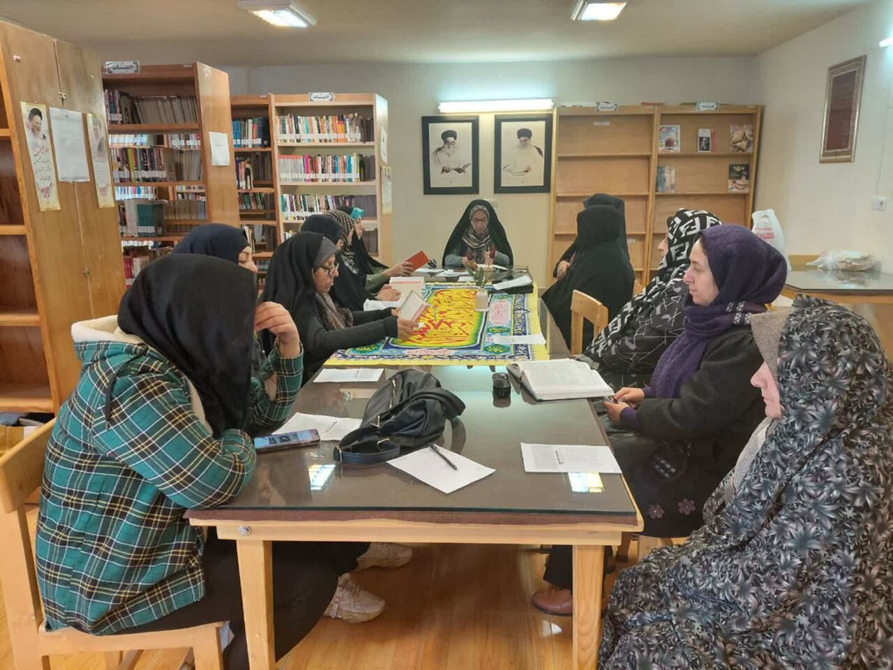 ترویج فرهنگ فاطمی در کتابخانه های عمومی استان مرکزی