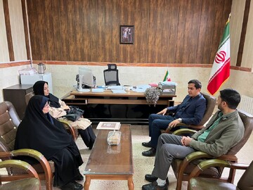 دیدار با بخشدار معلم کلایه