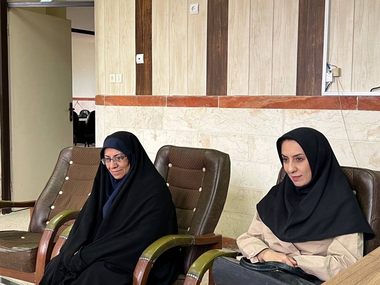 دیدار با بخشدار معلم کلایه 