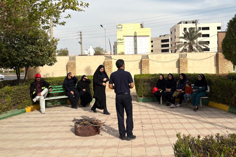 برگزاری دوره‌های آموزشی اطفای حریق برای کتابداران استان بوشهر