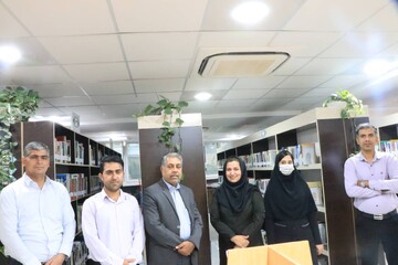 بازدید مدیرکل از کتابخانه های قشم