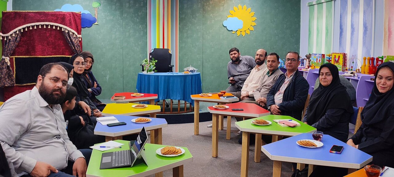 اولین جلسه هماهنگی تولید برنامه نمایش آثار کودکان عضو کتابخانه‌های عمومی استان تهران