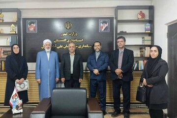 معارفه زهرا ابراهیمی به‌عنوان سرپرست اداره کتابخانه‌های عمومی شهرستان علی‌آباد کتول