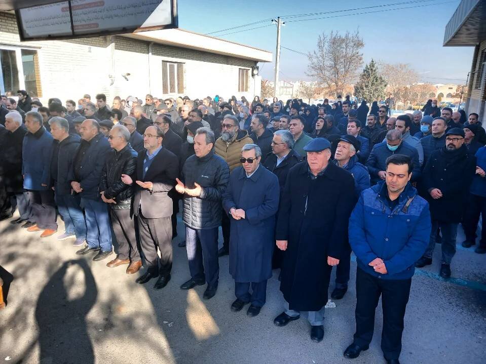 مراسم تشییع خیر کتابخانهساز با حضور مدیرکل کتابخانههای عمومی آذربایجانشرقی