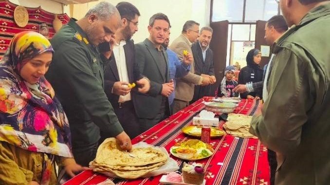 جشنواره غذای محلی بانوان شهرستان حمیدیه برگزار شد