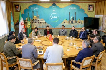 دیدار با استاندار قم