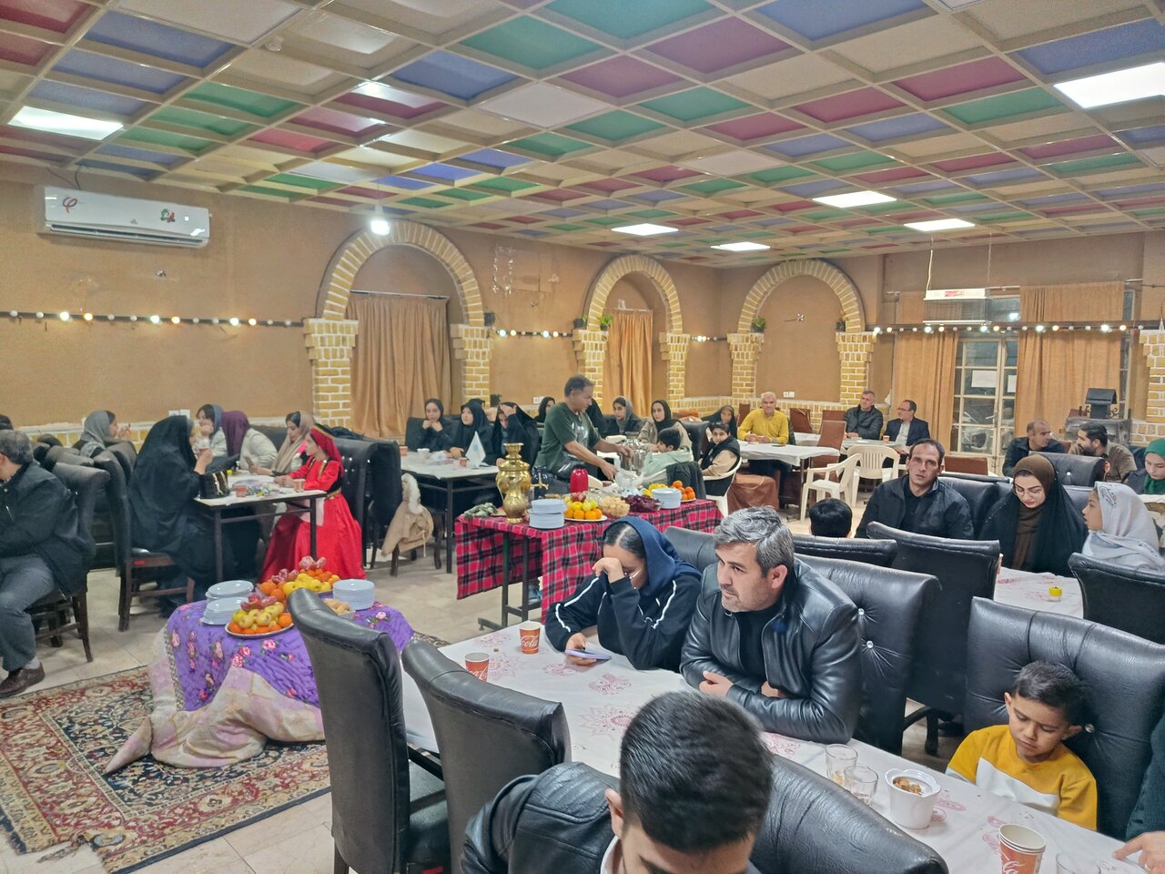 گرامیداشت آیینهای ایرانی در بلندترین شب سال در شهرستان گرمه