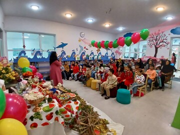 یلدا با قصه  و بازی در کتابخانه عمومی شهدای شاهدیه یزد