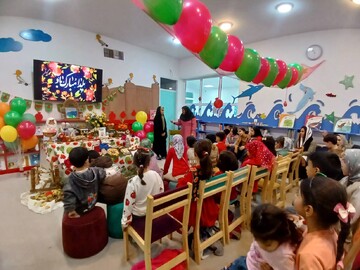 یلدا با قصه  و بازی در کتابخانه عمومی شهدای شاهدیه یزد