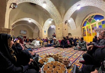 آیین ملی «یلداخوانی» در رباط تهمینه شهرستان تربت‌حیدریه