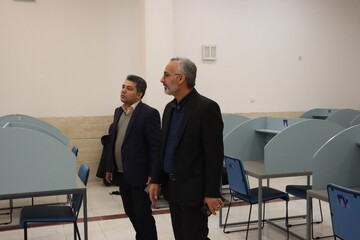 بازدید مدیرکل کتابخانه‌های عمومی استان از کتابخانه‌های دکتر محمد جوادی و پروین اعتصامی