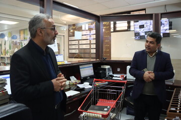 بازدید مدیرکل کتابخانه‌های عمومی استان از کتابخانه‌های دکتر محمد جوادی و پروین اعتصامی