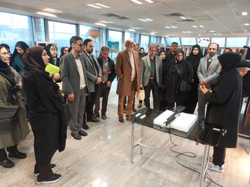 بازدید مدیرکل کتابخانه‌های عمومی استان تهران به همراه روسای ادارات کتابخانه های عمومی شهرستان از پارک فناوری پردیس