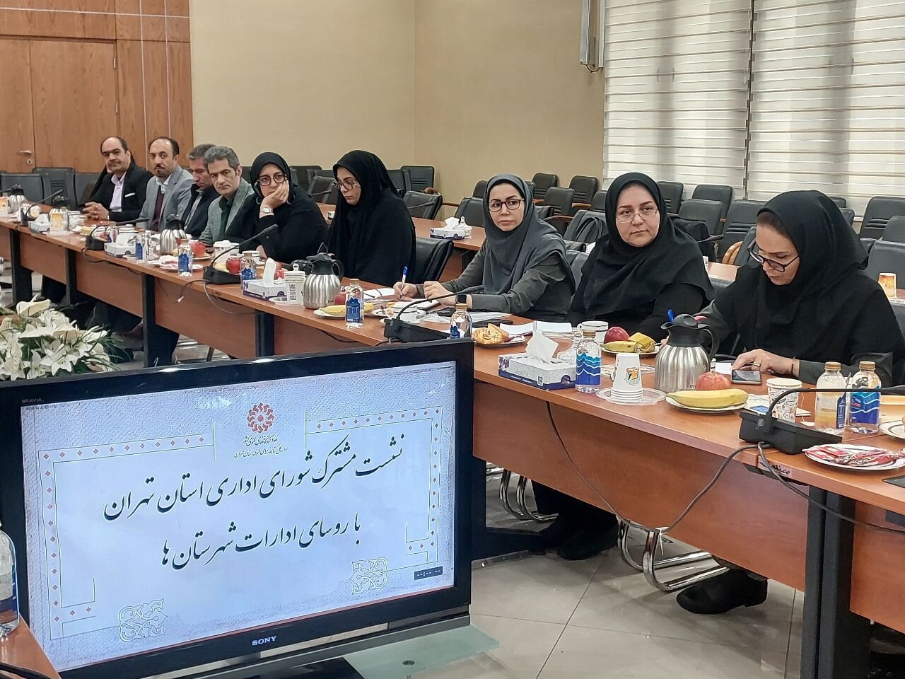 حضور در نشست شورای اداری استان تا دیدار با کتابداران و بازدید از پروژه های عمرانی