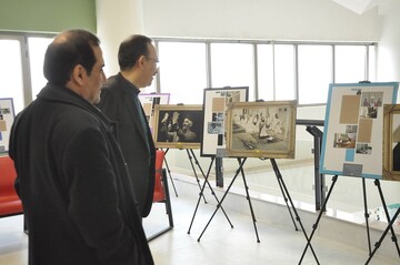 بازدید رئیس بنیاد نخبگان استان گیلان از کتابخانه مرکزی رشت