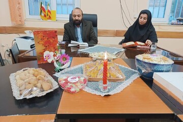ویژه برنامه «یلداخوانی» در کتابخانه استاد احمد آرام شهرستان بردسکن