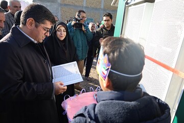 آیین افتتاح دومین کتابخانه سیار شهرستان ارومیه