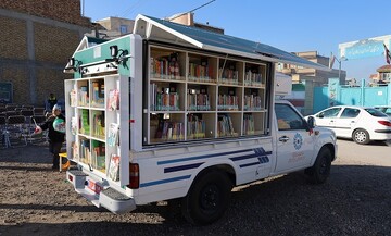 آیین افتتاح دومین کتابخانه سیار شهرستان ارومیه