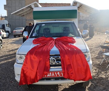 آیین افتتاح دومین کتابخانه سیار شهرستان ارومیه