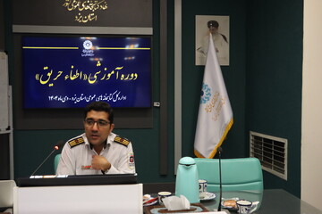 آموزش اطفای حریق به کارکنان؛ گامی مهم در افزایش آمادگی کتابخانه‌های عمومی یزد