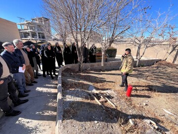 کارگاه آموزشی اطفای حریق برای کتابداران ابهر برگزار شد