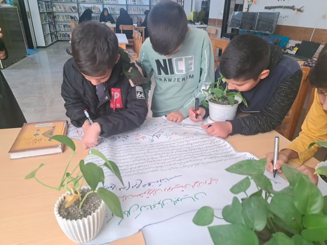 نامه کودکان کتابخوان روستای ابویسان، دریچه‌ای تازه به تجربه مطالعه گشود