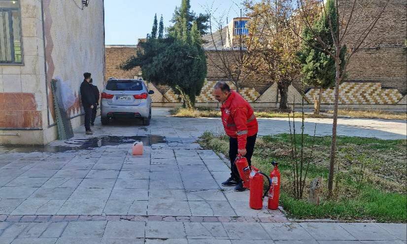 برگزاری دوره جامع اطفای حریق ویژه کتابداران و کارکنان کتابخانه‌های عمومی لرستان